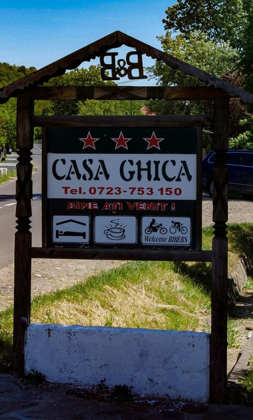 Pensiunea Casa Ghica Valea Sălciilor Kültér fotó